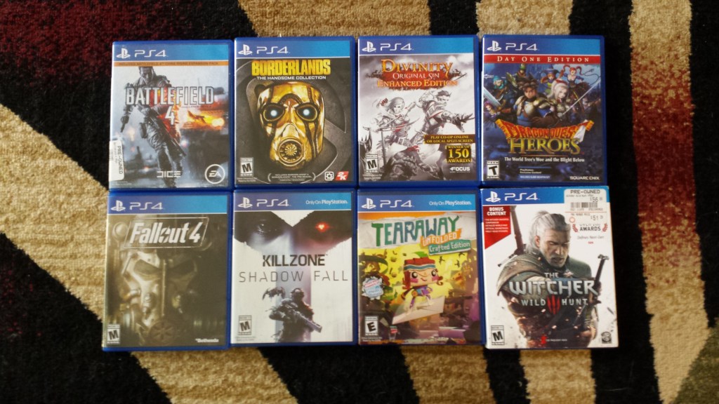 8 PS4 Games